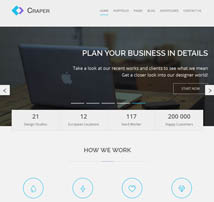 Craper - Responsive Multi-purpose HTML5 Template