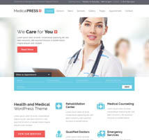 MedicalPress - Health and Medical WordPress Theme