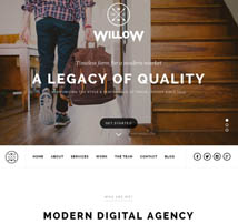 Willow - A One Page Multi-Purpose Theme