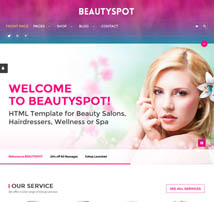 BeautySpot - WordPress Theme for Beauty Salons