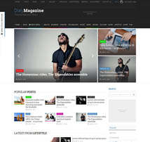 DialyMagazine - Clean & Flat Magazine Theme