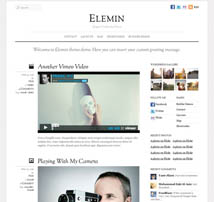 Elemin - Elegant Minimal Responsive Theme