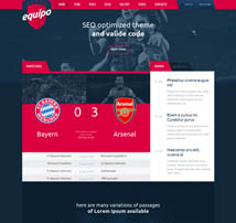 Equipo Responsive WordPress Theme