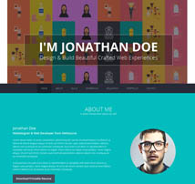 Flato - Responsive Resume JOOMLA Template
