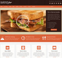 Harvest Restaurant & Food Joomla Theme