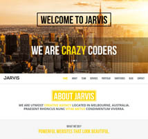 Jarvis - Onepage Parallax Drupal Theme