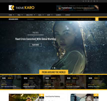 Karo - Magazine WordPress theme