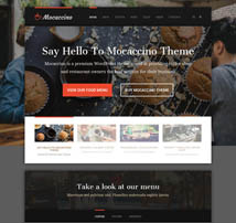 Mocaccino - WordPress Theme For Restaurants