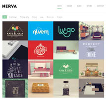 Nerva - Minimal Design HTML Template