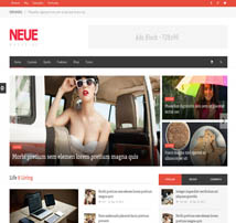NEUE - Smart & Modern Magazine Theme