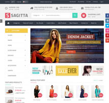 Sagitta - Mega Store Responsive Magento Theme