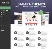 SAHARA - Ultimate Responsive Magento Themes