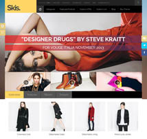 Skis - Trendy Opencart theme for online store!