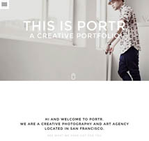 PORTR - Ultimate Creative Portfolio Template