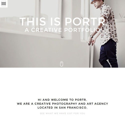 PORTR - Ultimate Creative Portfolio Template