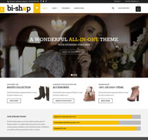 Bi-shop All In One: Ecommerce & Corporate theme