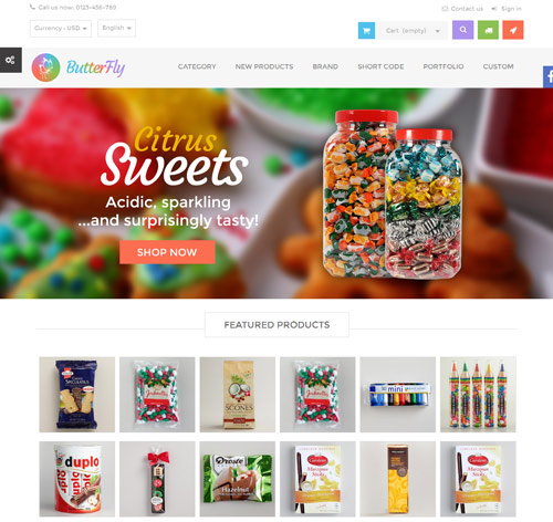 ButterFly Responsive Multipurpose Prestashop Theme