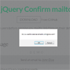 jQuery Confirm mailto
