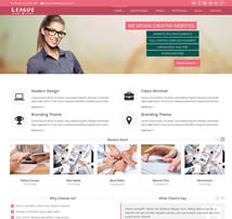 League : Responsive Bootstrap Template