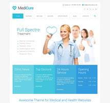 MediCure – Health & Medical HTML5 Template