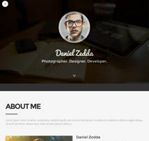 ME - Multipurpose Resume & One Page Portfolio