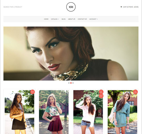 Nero - Responsive Shopify Theme