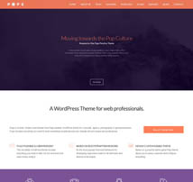 Pops - Responsive One Page Parallax Theme