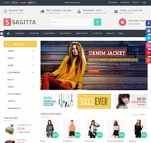 Sagitta - Mega Store Responsive PrestashopTheme