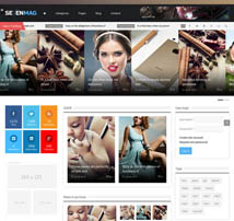 SevenMag - Blog/Magzine/Games/News Drupal Theme