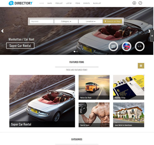 Javo Directory Wordpress Theme