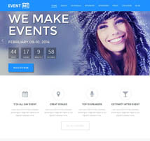 EventMe - Event Landing Wordpress Theme