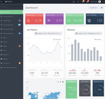 Forza - Full-featured Admin App with AngularJS