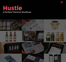 WP Hustle Responsive Portfolio WordPress Theme