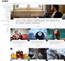 Implicit - Full-Screen Blazing-Fast Magazine Theme