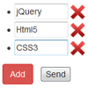 jQuery Add Input Area
