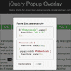 jQuery Popup Overlay