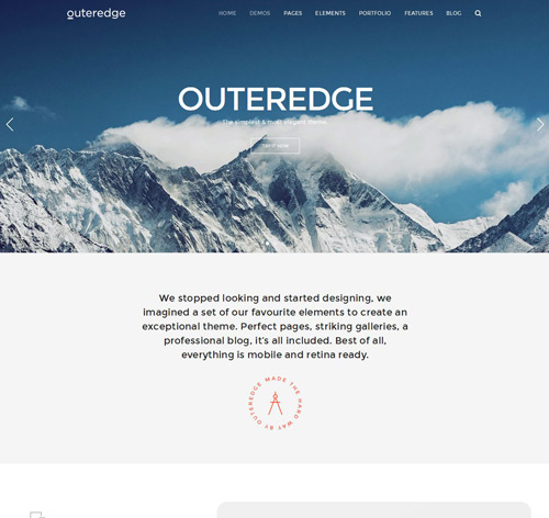 Outeredge - Responsive Multi-Purpose Theme