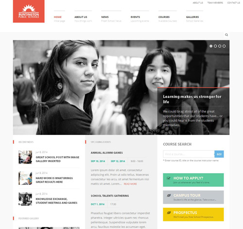 Buntington - Education WP Theme