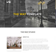 The Way - Creative OnePage & MultiPurpose WP Theme