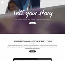 Voyager - The Geolocalized Multipurpose WP theme