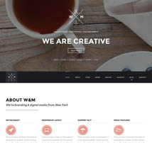 WM One Page Multi-Purpose Joomla Template