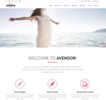 AVENDOR - One Page / Multi Page Multipurpose