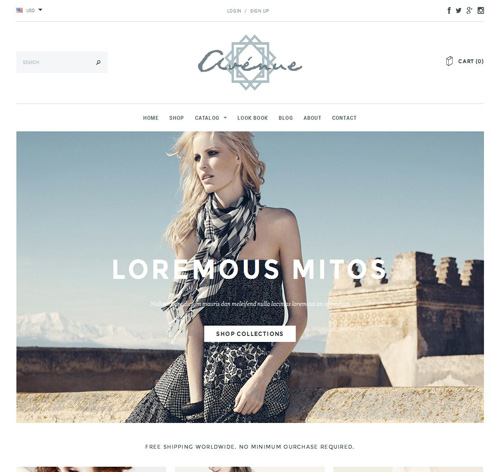 Avenue - Responsive Shopify Theme