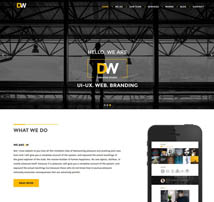 DW - Creative One Page Parallax Wordpress Theme