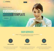 Ethereal - Multipurpose Parallax Drupal Theme