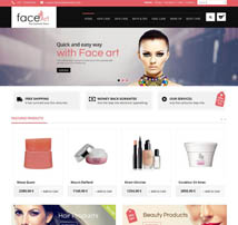 Face Art - Responsive VirtueMart Theme