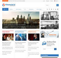 Financial II - Responsive Financial Joomla Theme