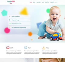 HappyChild - Kindergarten WordPress Theme