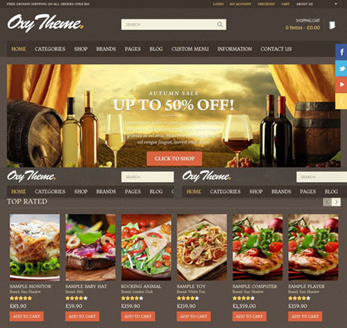 OXY - Multi-Purpose Responsive WooCommerce Theme