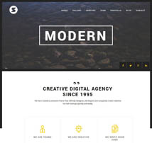 Spring - Creative One Page Wordpress Theme